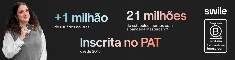 Swile, patrocinadora ouro
