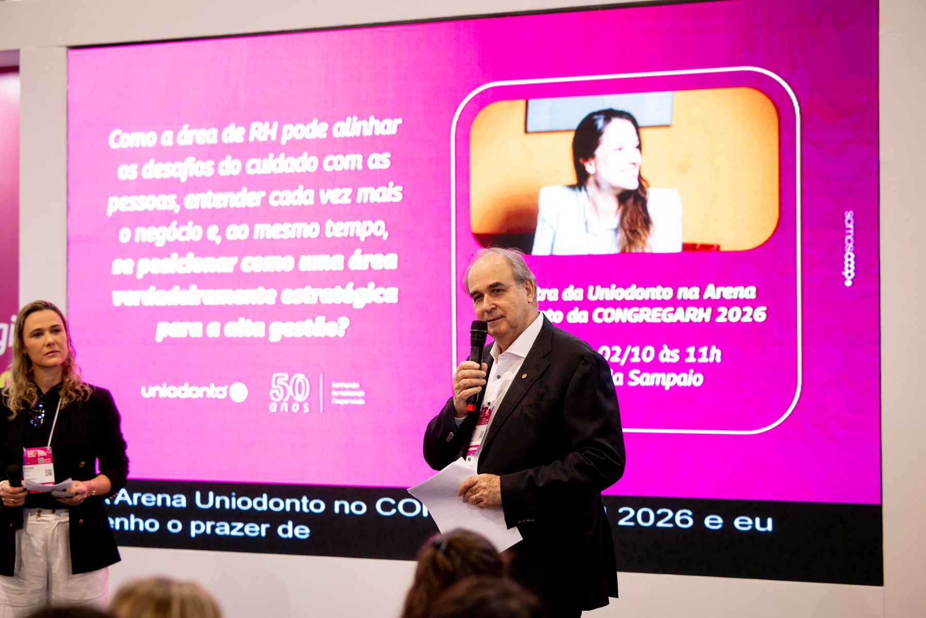 Palestra na Arena Uniodonto