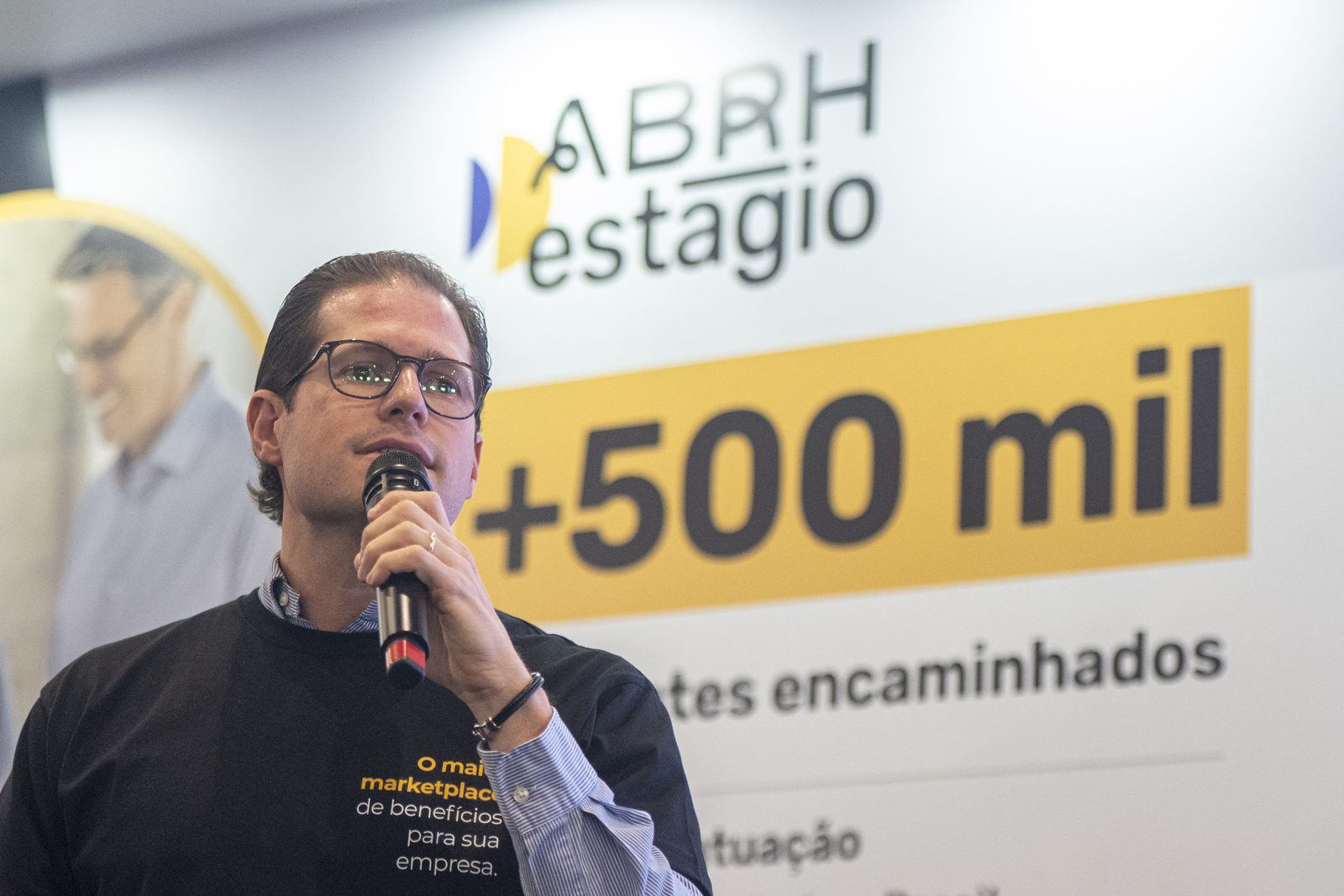 Palestra na Arena ABRH Estágio