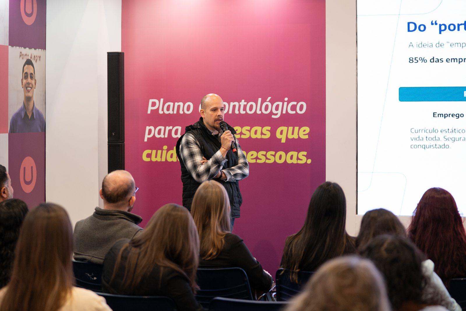 Palestra na Arena Uniodonto